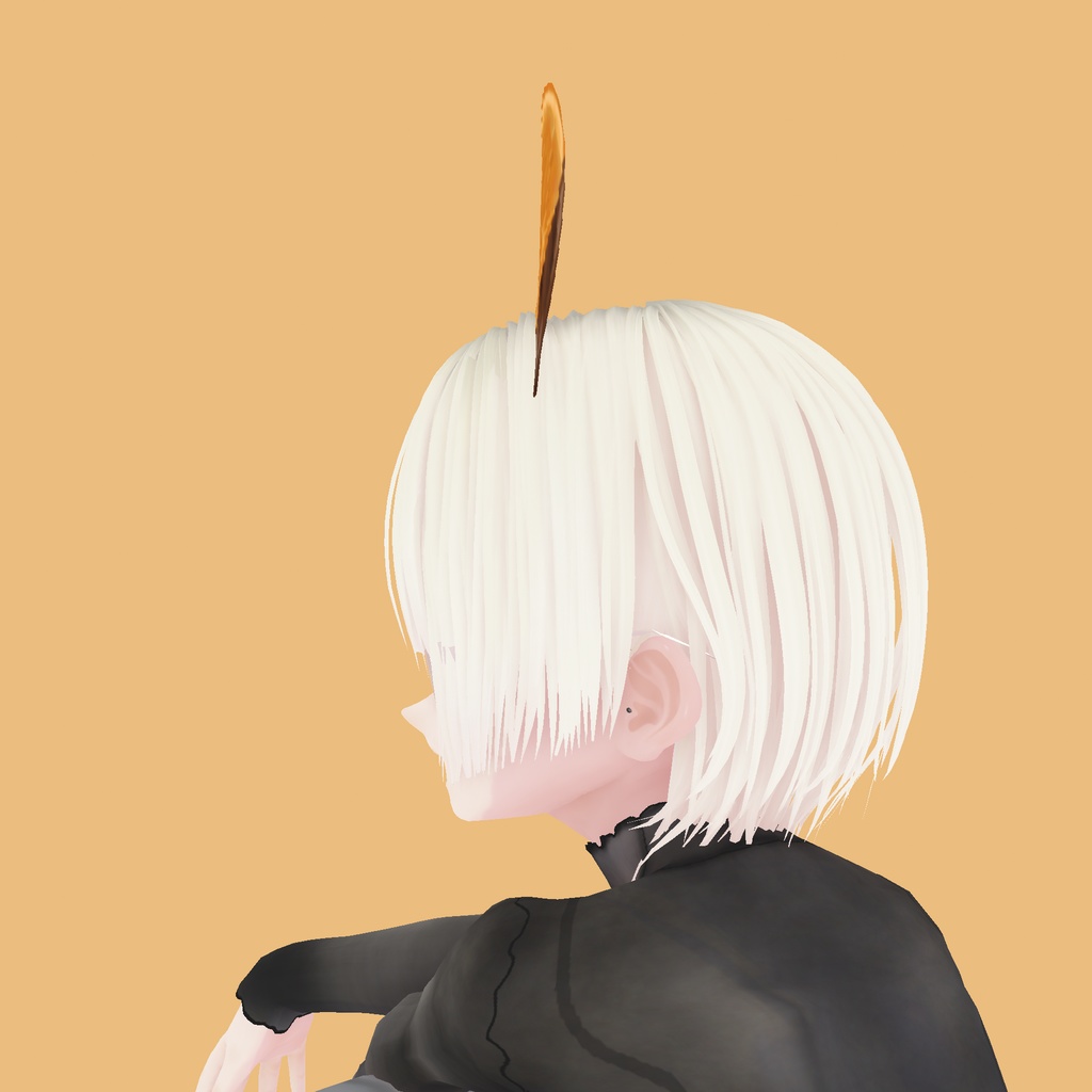 【VRoid】髪にオランジェット|Orangette on hair