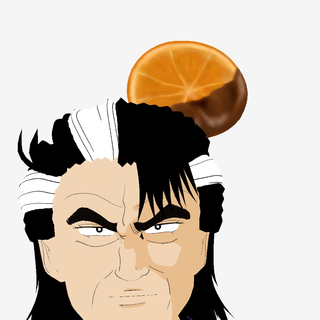 【VRoid】髪にオランジェット|Orangette on hair