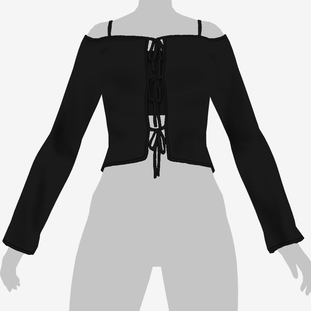 【VRoid衣装】アロエバスターカーディガン|Aloe Buster Cardigan