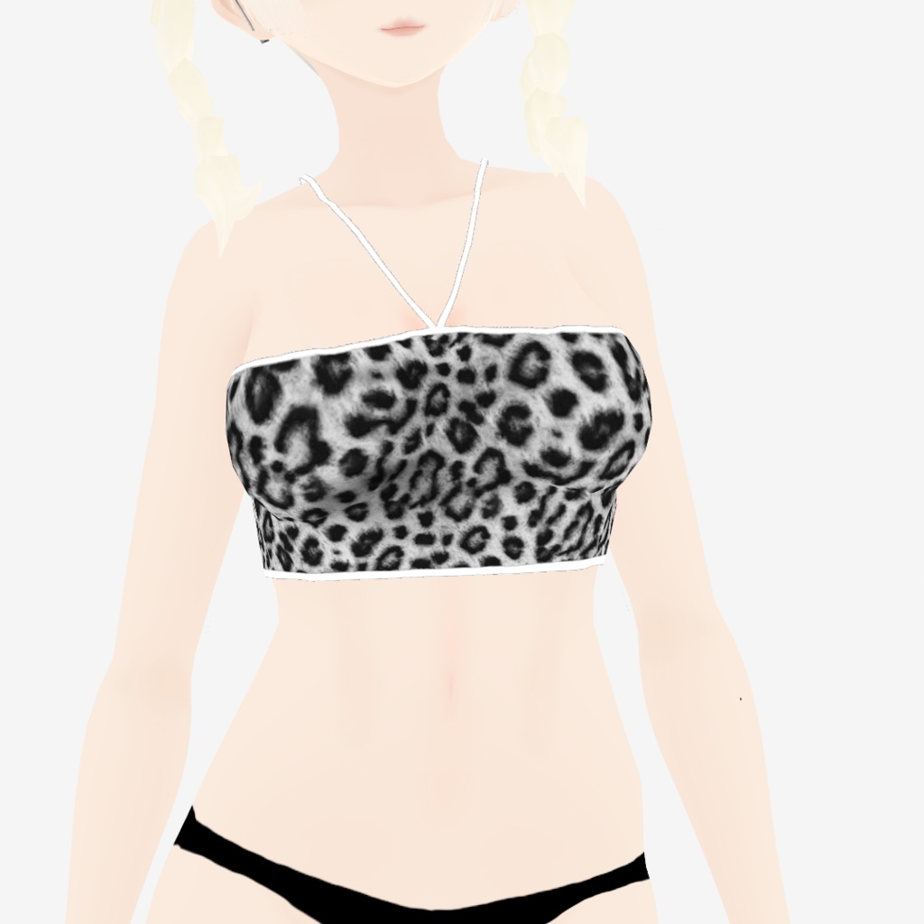 【VRoid衣装】アロエホルターキャミソールTypeA|Aloe Halter Cami - Type A