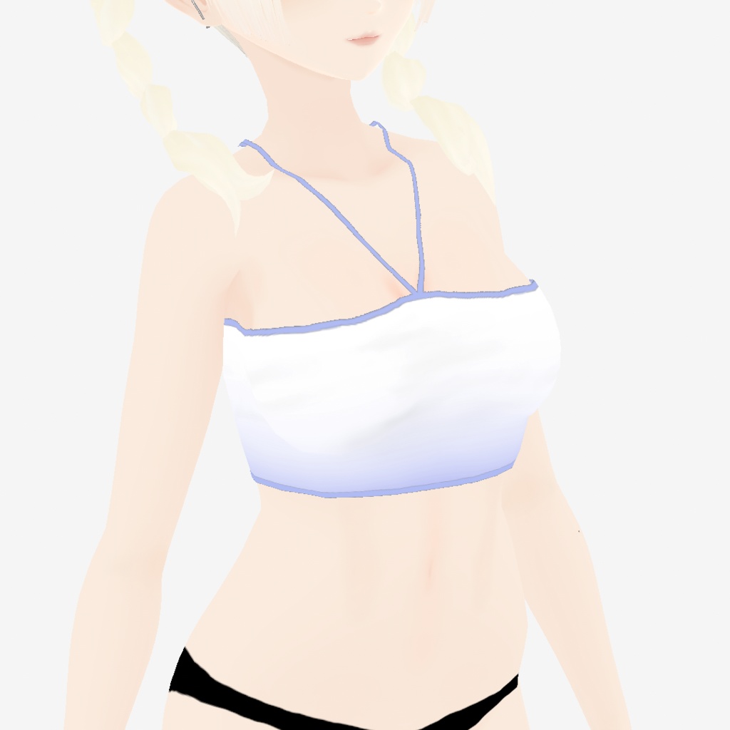 【VRoid衣装】アロエホルターキャミソールTypeA|Aloe Halter Cami - Type A