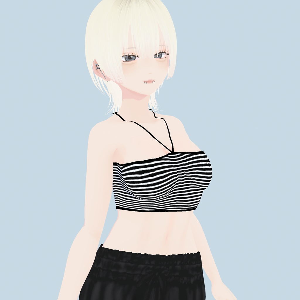 【VRoid衣装】アロエホルターキャミソールTypeA|Aloe Halter Cami - Type A