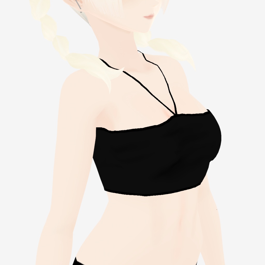 【VRoid衣装】アロエホルターキャミソールTypeA|Aloe Halter Cami - Type A