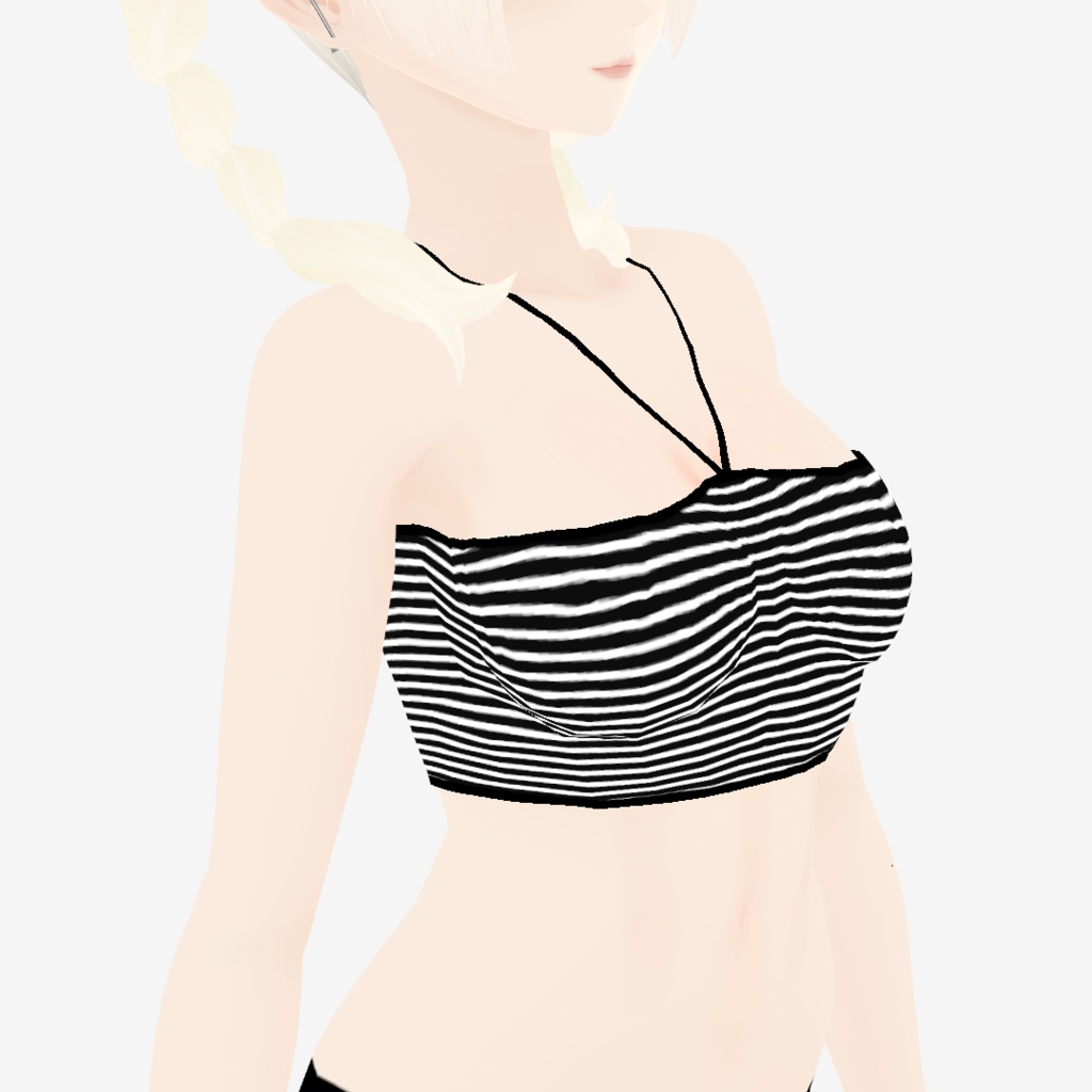 【VRoid衣装】アロエホルターキャミソールTypeA|Aloe Halter Cami - Type A