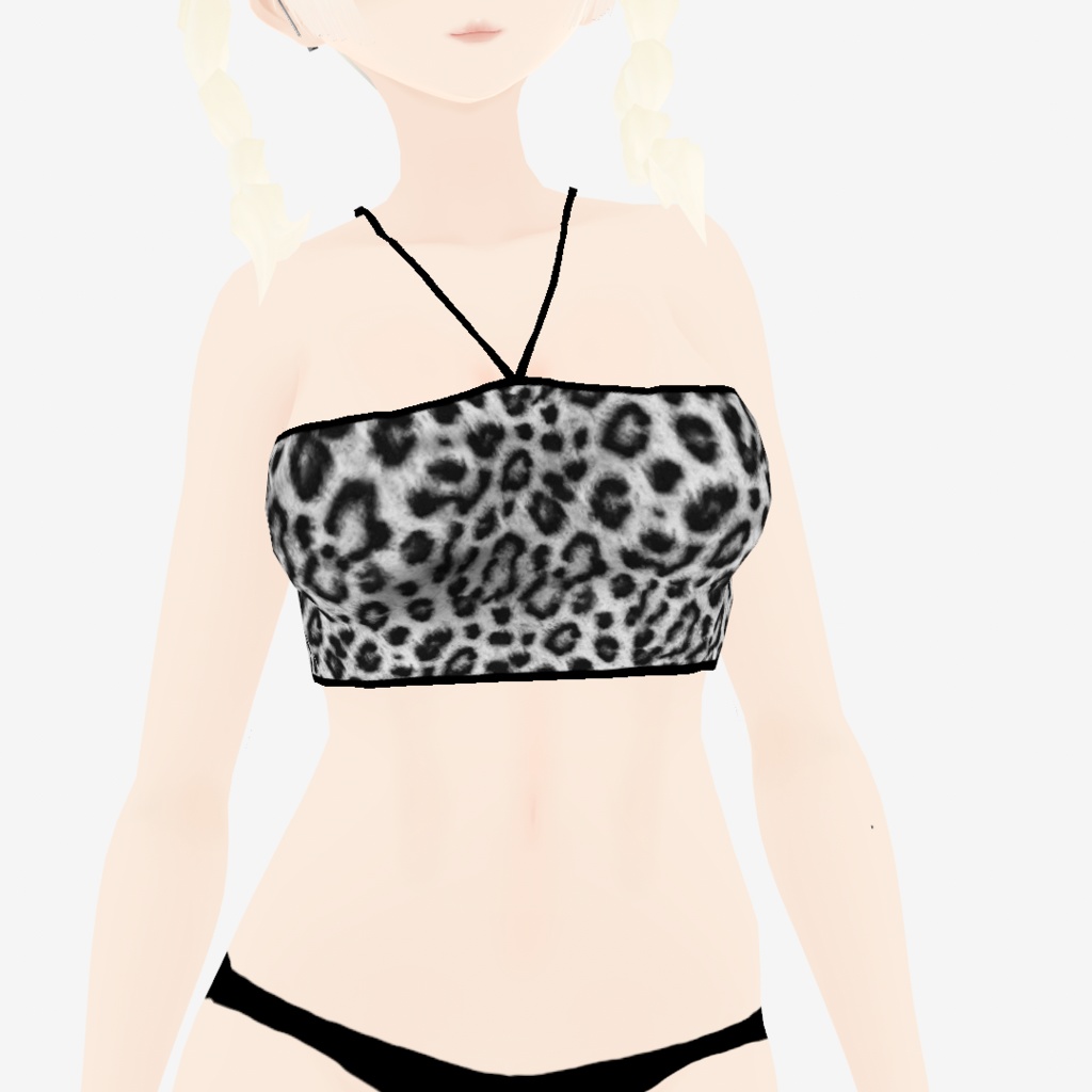 【VRoid衣装】アロエホルターキャミソールTypeA|Aloe Halter Cami - Type A