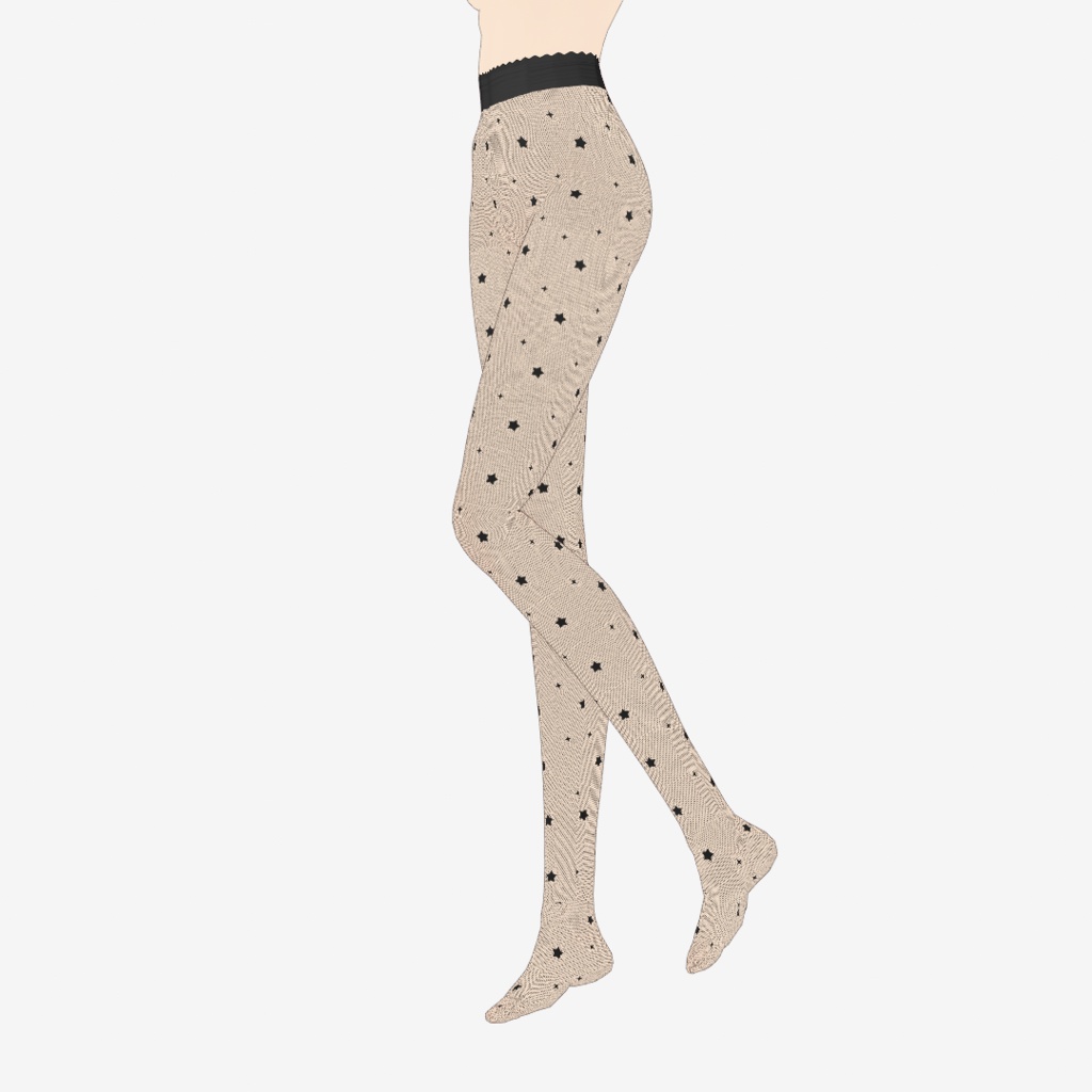 【VRoid衣装】アロエのごきげん網タイツset|Aloe's Cheerful Fishnet Tights Set