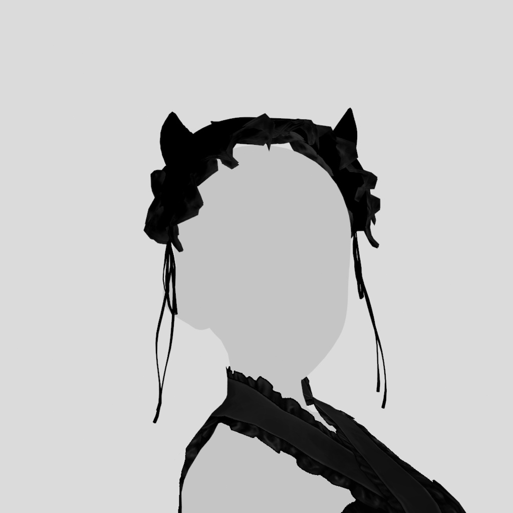 【VRoid衣装】アロエのゴシックな浴衣|Aloe’s Gothic-style Yukata