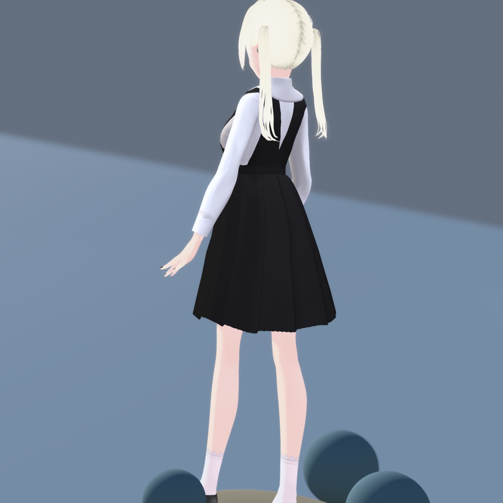 【VRoid衣装】アロエの清楚ジャンスカコーデ -2Type-|Aloe's Neat Jumper Skirt Outfit -2Type-