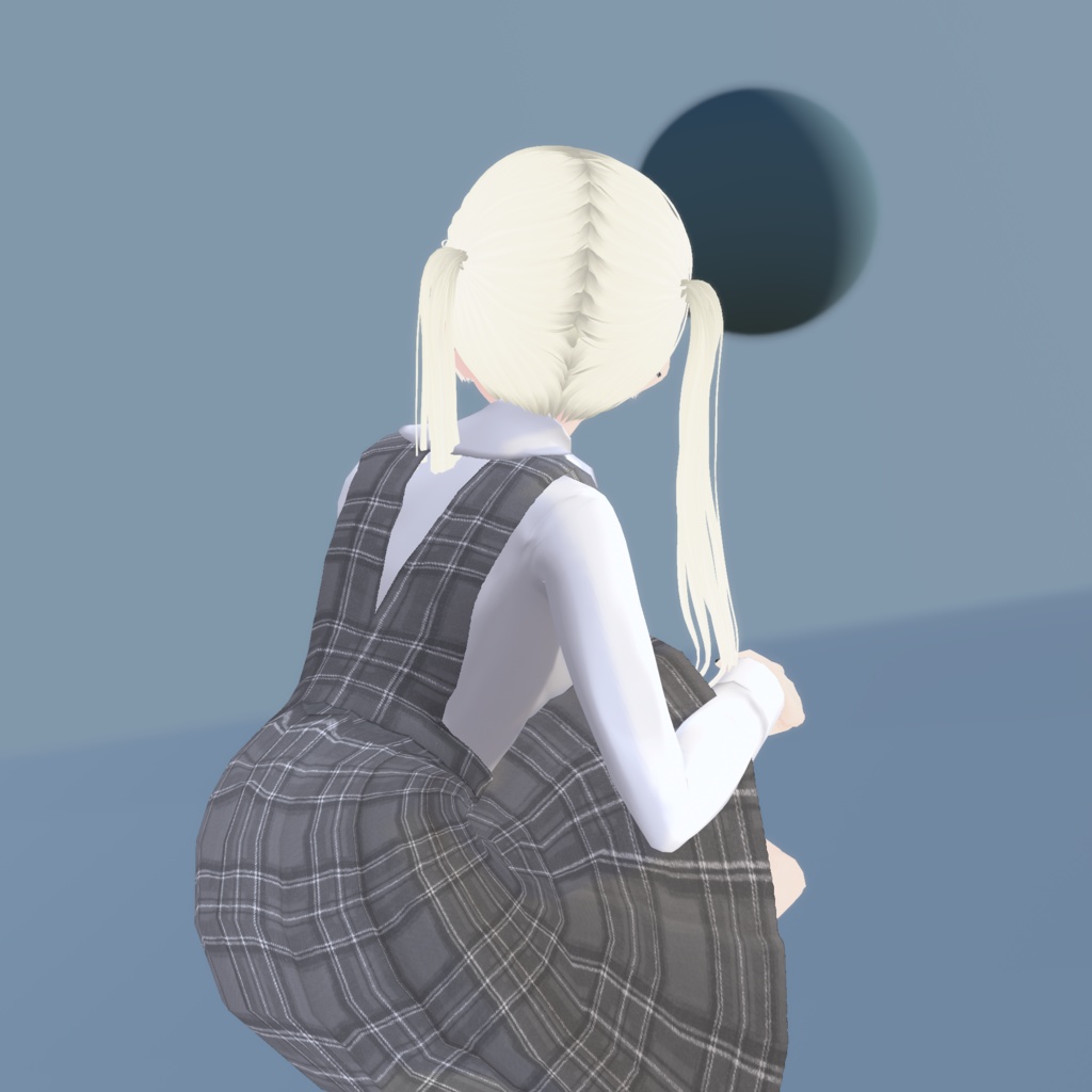 【VRoid衣装】アロエの清楚ジャンスカコーデ -2Type-|Aloe's Neat Jumper Skirt Outfit -2Type-