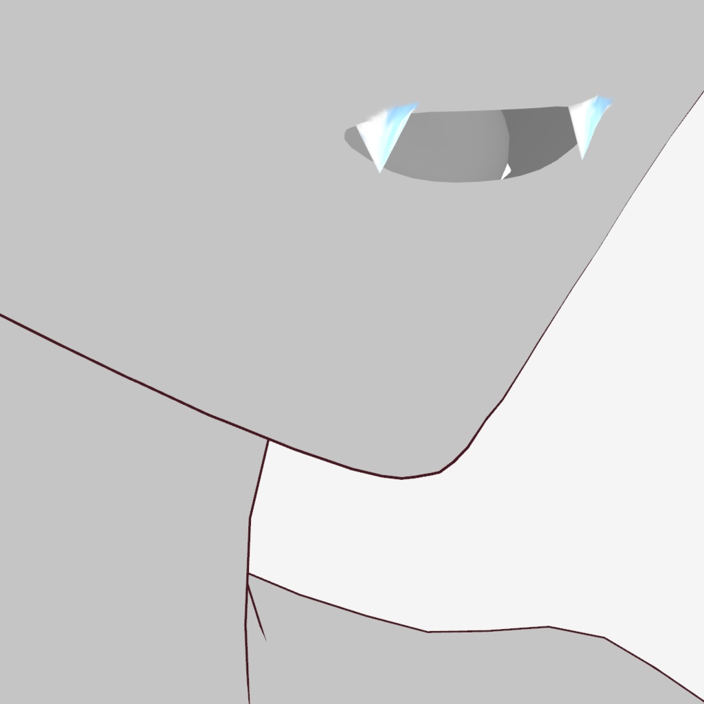 【VRoid】アロエスクランパー牙ピアス -6種-|Aloe's Scrumper-Style Fang Piercings – 6 Types