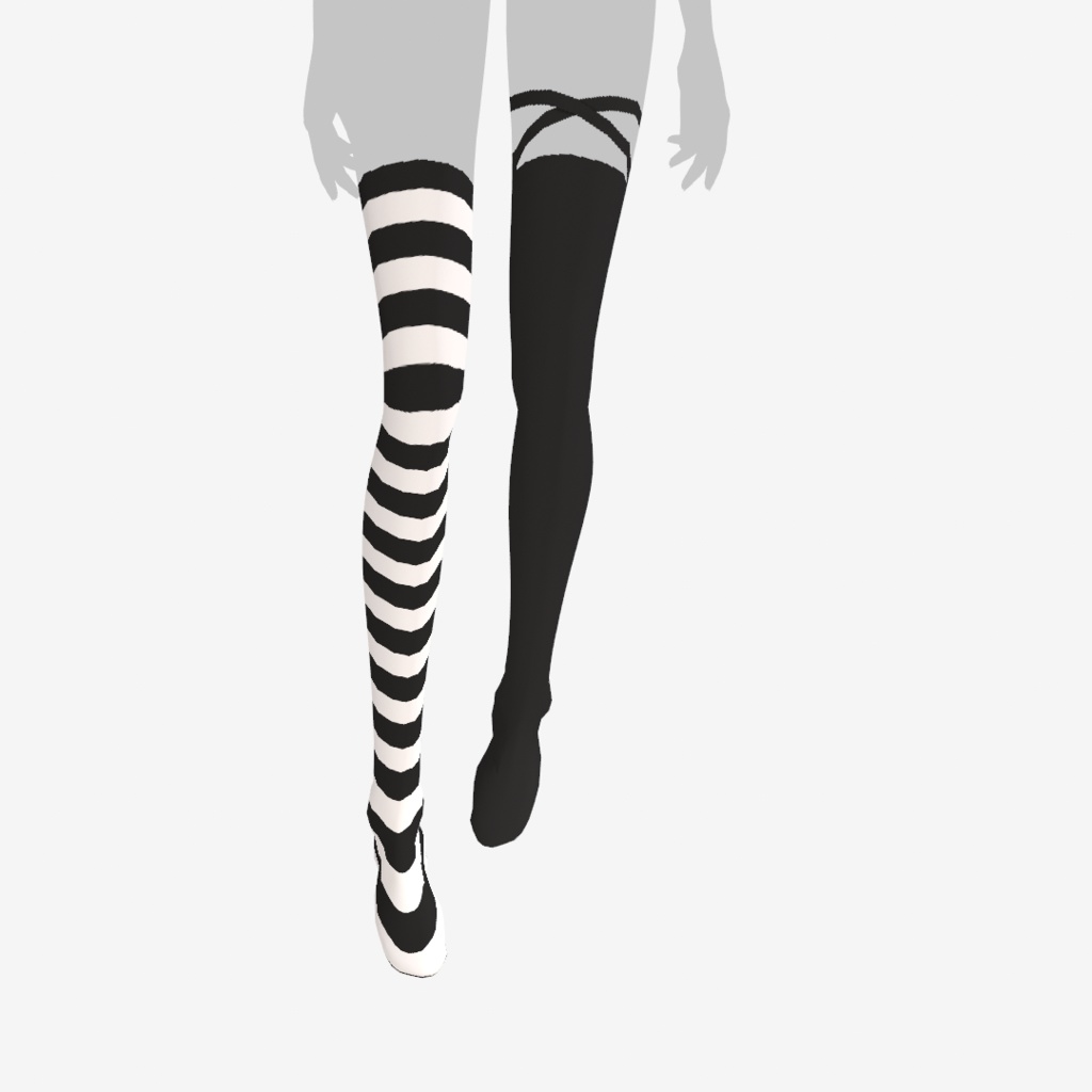 【VRoid衣装】アロエのパンクっぽいコーデset|Aloe's Punk-Inspired Outfit Set