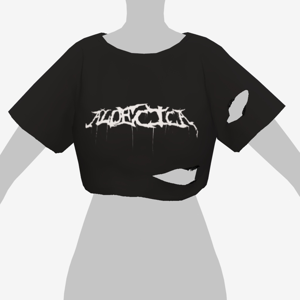 【VRoid衣装】アロエのパンクっぽいコーデset|Aloe's Punk-Inspired Outfit Set