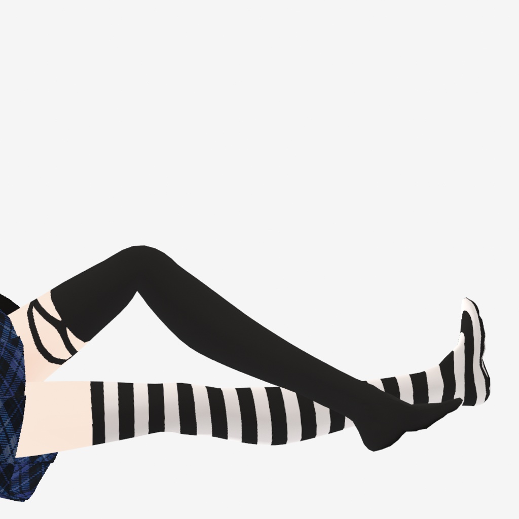 【VRoid衣装】アロエのパンクっぽいコーデset|Aloe's Punk-Inspired Outfit Set