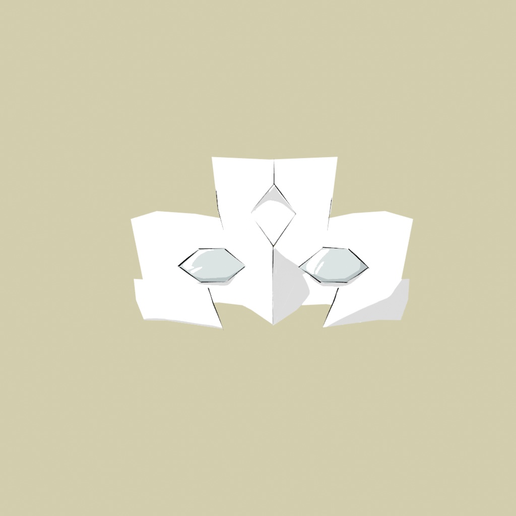 【VRoid無料アイテム】クルーゼの仮面