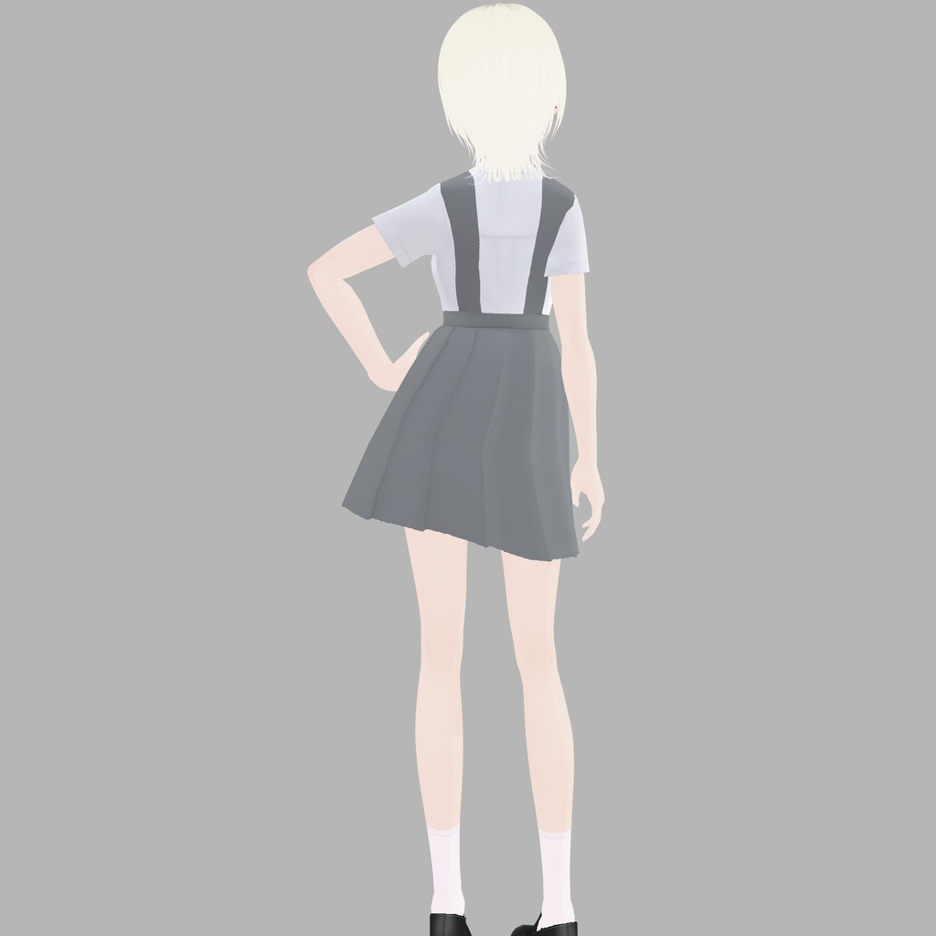 【VRoid衣装】アロエスクール制服コーデ2|Aloe School Uniform Coordinate 2