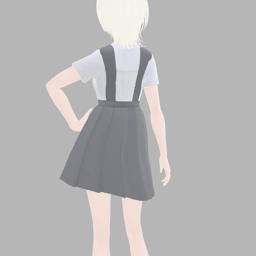 【VRoid衣装】アロエスクール制服コーデ2|Aloe School Uniform Coordinate 2