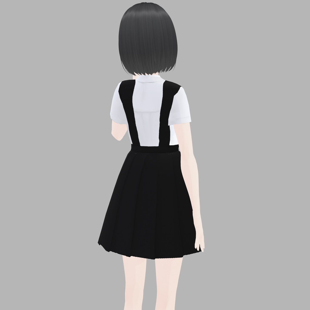 【VRoid衣装】アロエスクール制服コーデ2|Aloe School Uniform Coordinate 2