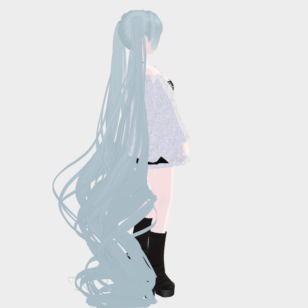 【VRoid髪型】悠久のロングツインテール|Timeless Long Twin Tails