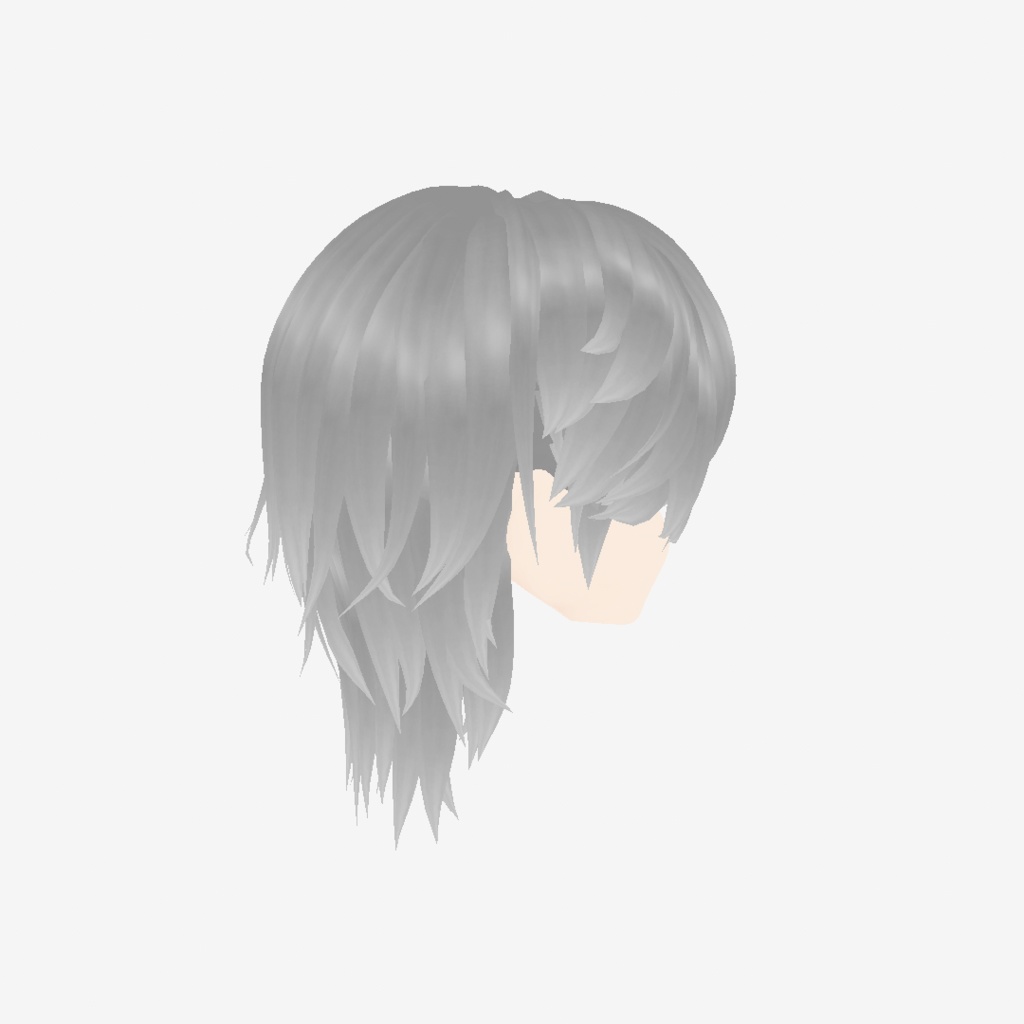 【VRoid髪型】ミスティックアロエミディアム(2item|前髪・後髪)|Mystic Aloe Medium (2 items | Front Hair & Back Hair)