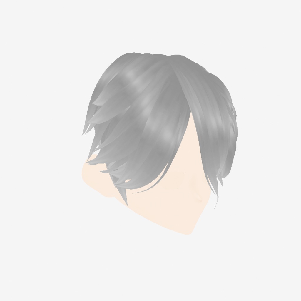 【VRoid髪型】ミスティックアロエミディアム(2item|前髪・後髪)|Mystic Aloe Medium (2 items | Front Hair & Back Hair)
