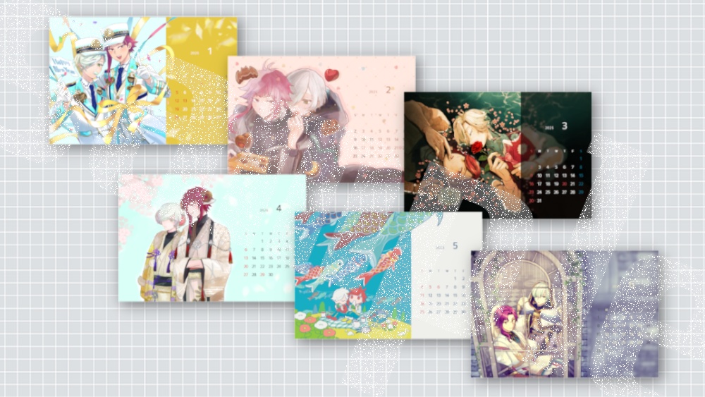 2025ひそほまカレンダー