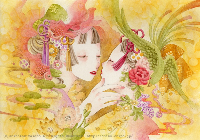 【原画・額付き】かんばせ