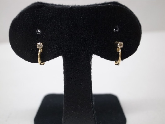 K18 ピアリング ダイヤモンド 0.10ct イヤリング/ピアス