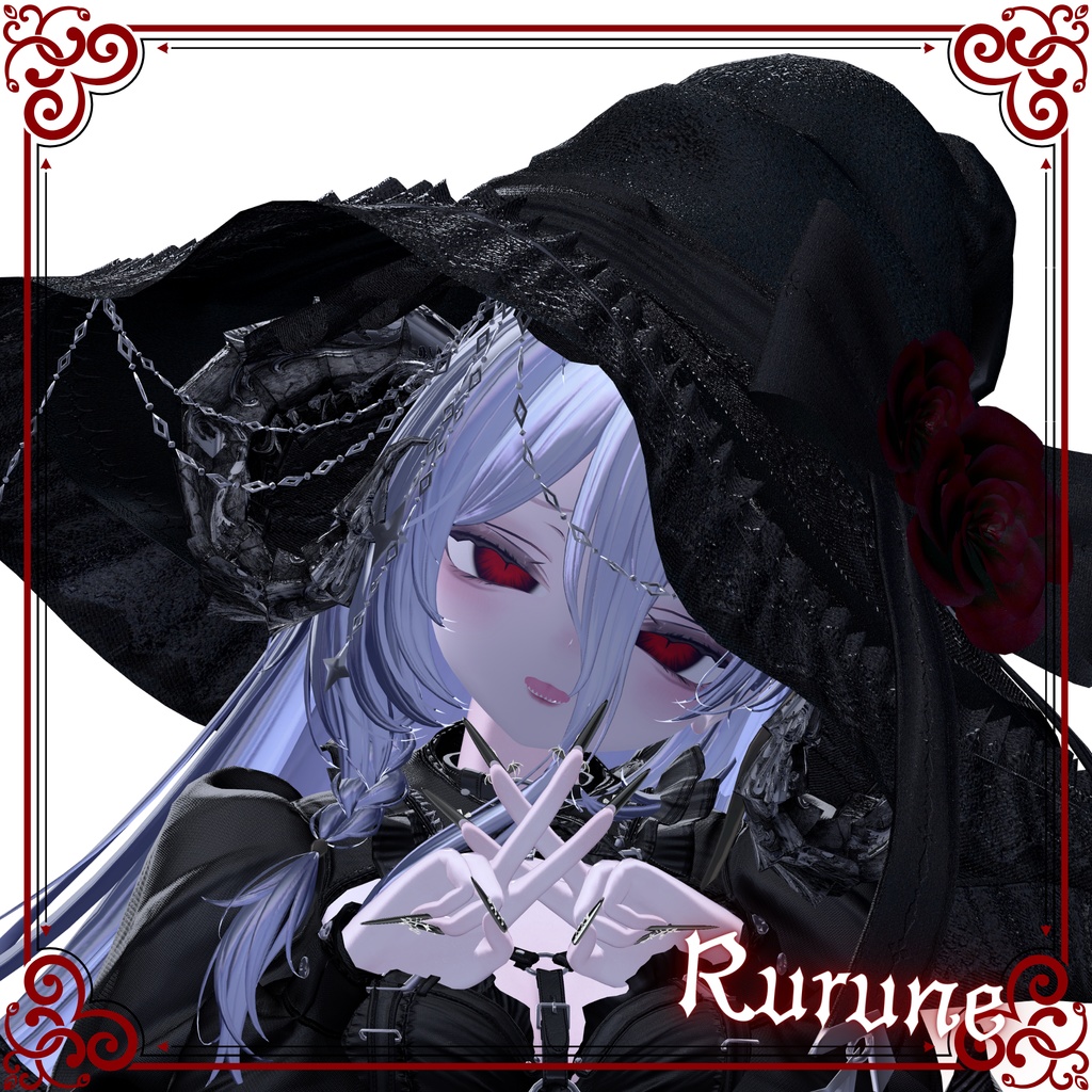 【ルミナちゃん対応済!!!】【7アバター】アイテクスチャ『Demonic Iris』【6color】