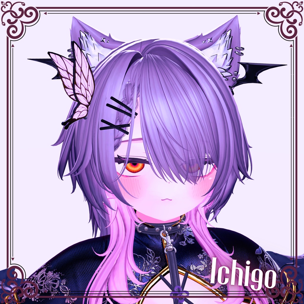 【7アバター】アイテクスチャ『Domination』【5color】