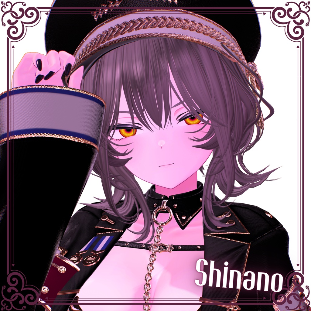 【7アバター】アイテクスチャ『Domination』【5color】