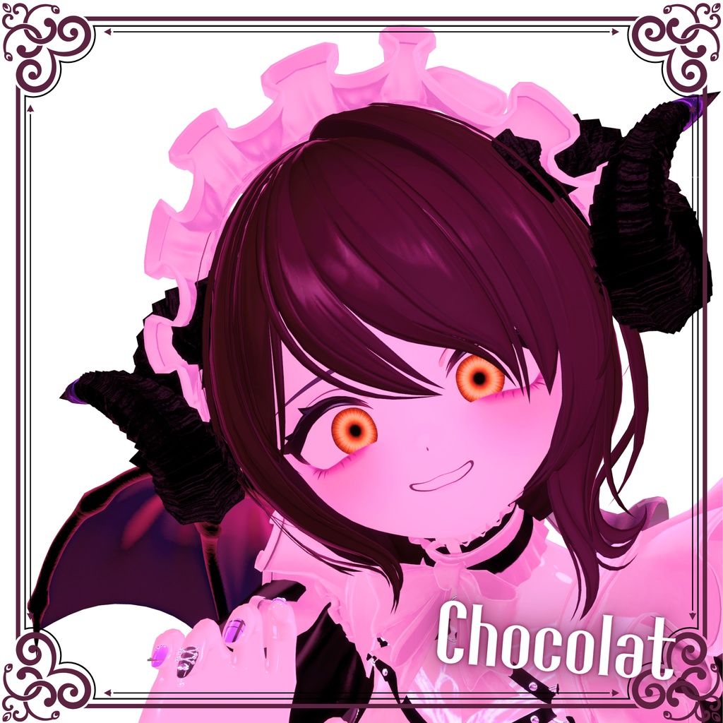 【7アバター】アイテクスチャ『Domination』【5color】