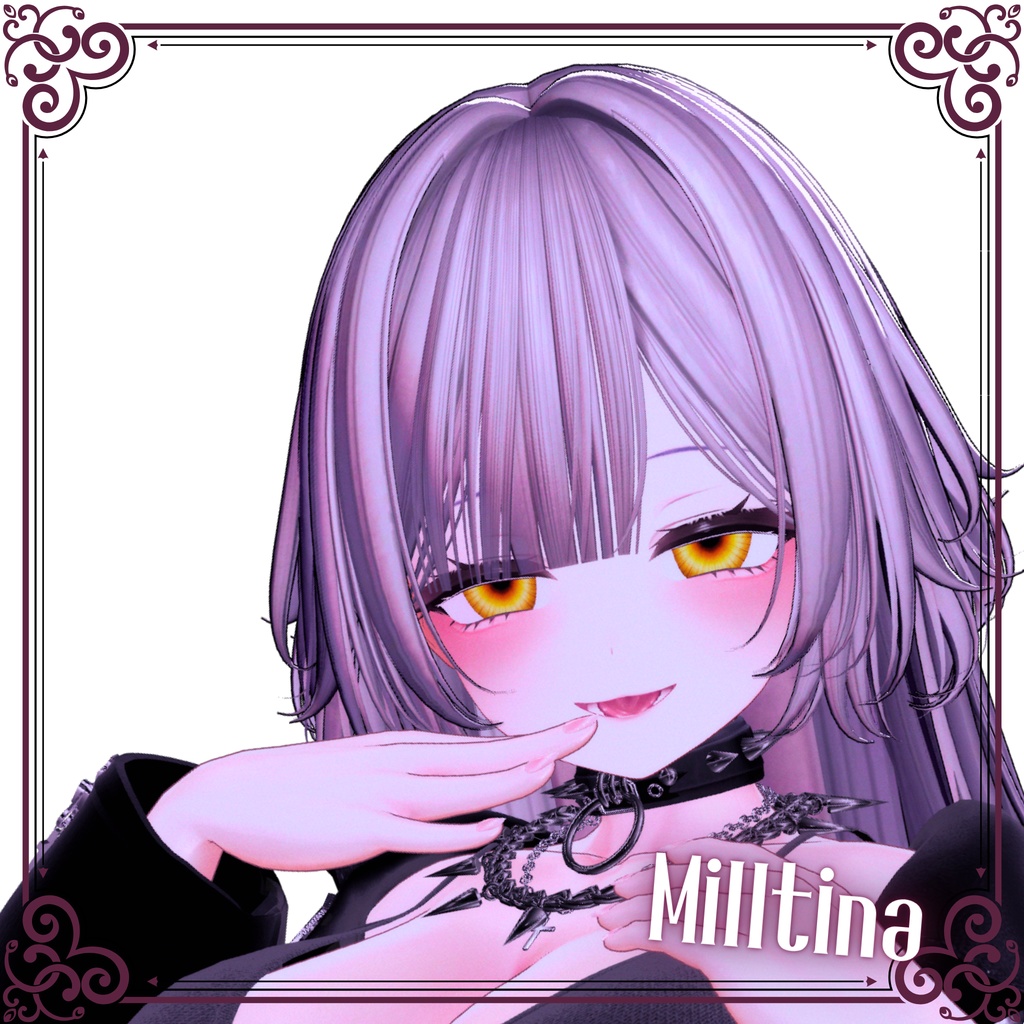 【7アバター】アイテクスチャ『Domination』【5color】