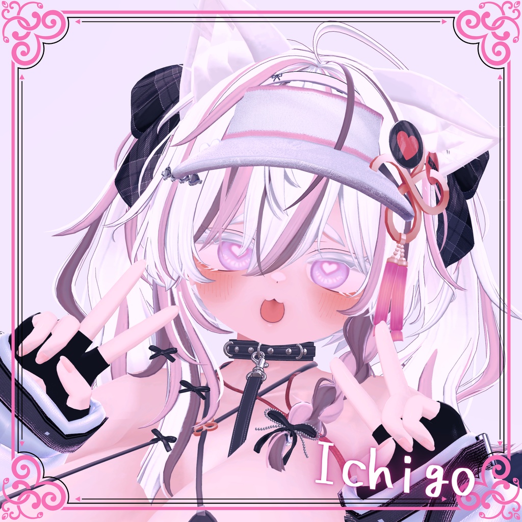 【8アバター】アイテクスチャ『Yandere Iris』【5color】