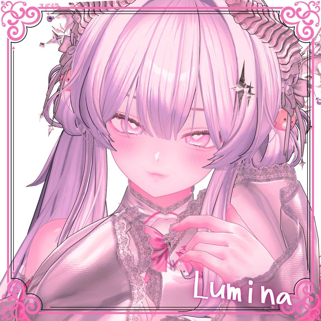 【8アバター】アイテクスチャ『Yandere Iris』【5color】