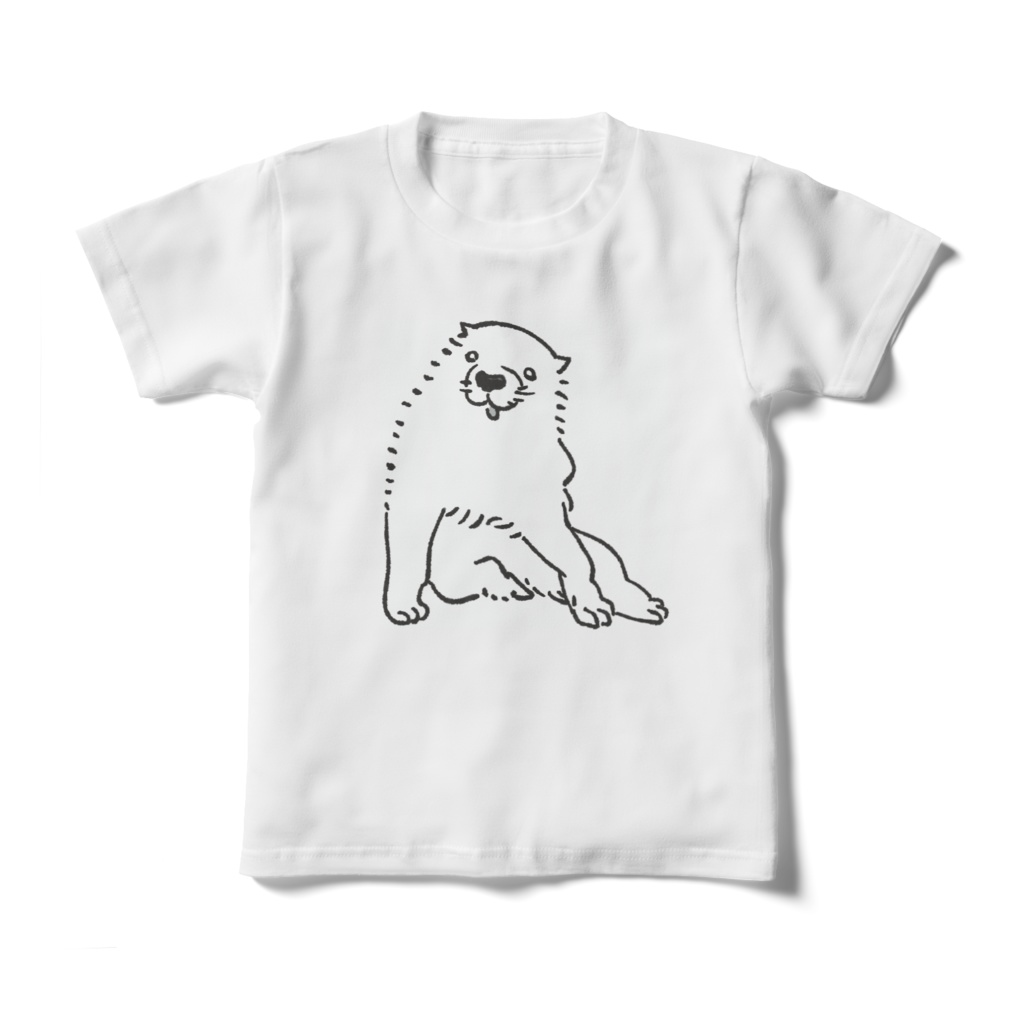 長沢芦雪の犬 Tシャツ キッズ