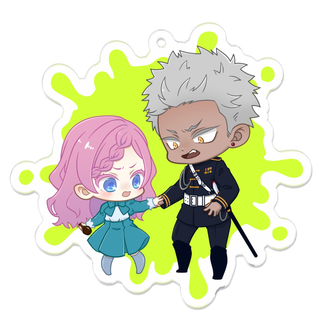 アクキー　くっついちゃった（即ちん）