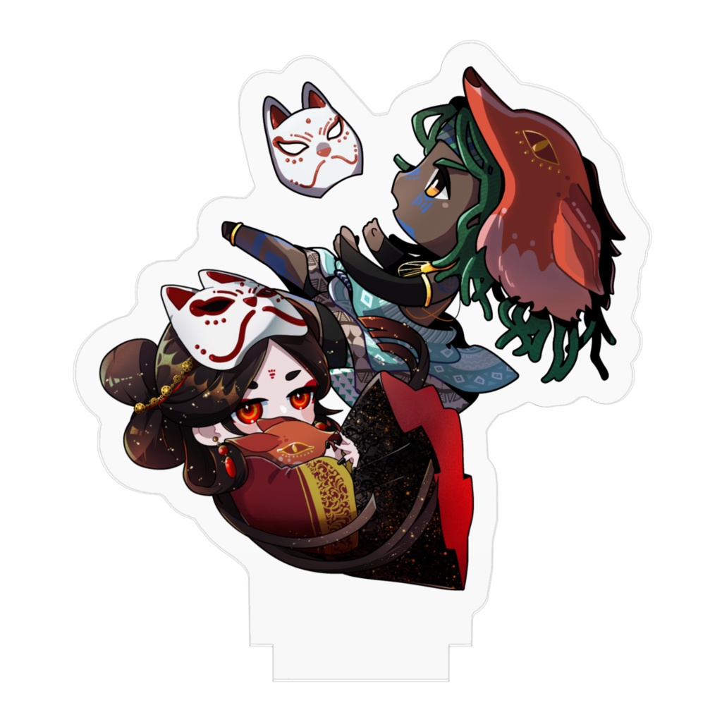 ちま賽ノ目コンビ【はじまり】アクリルフィギュア