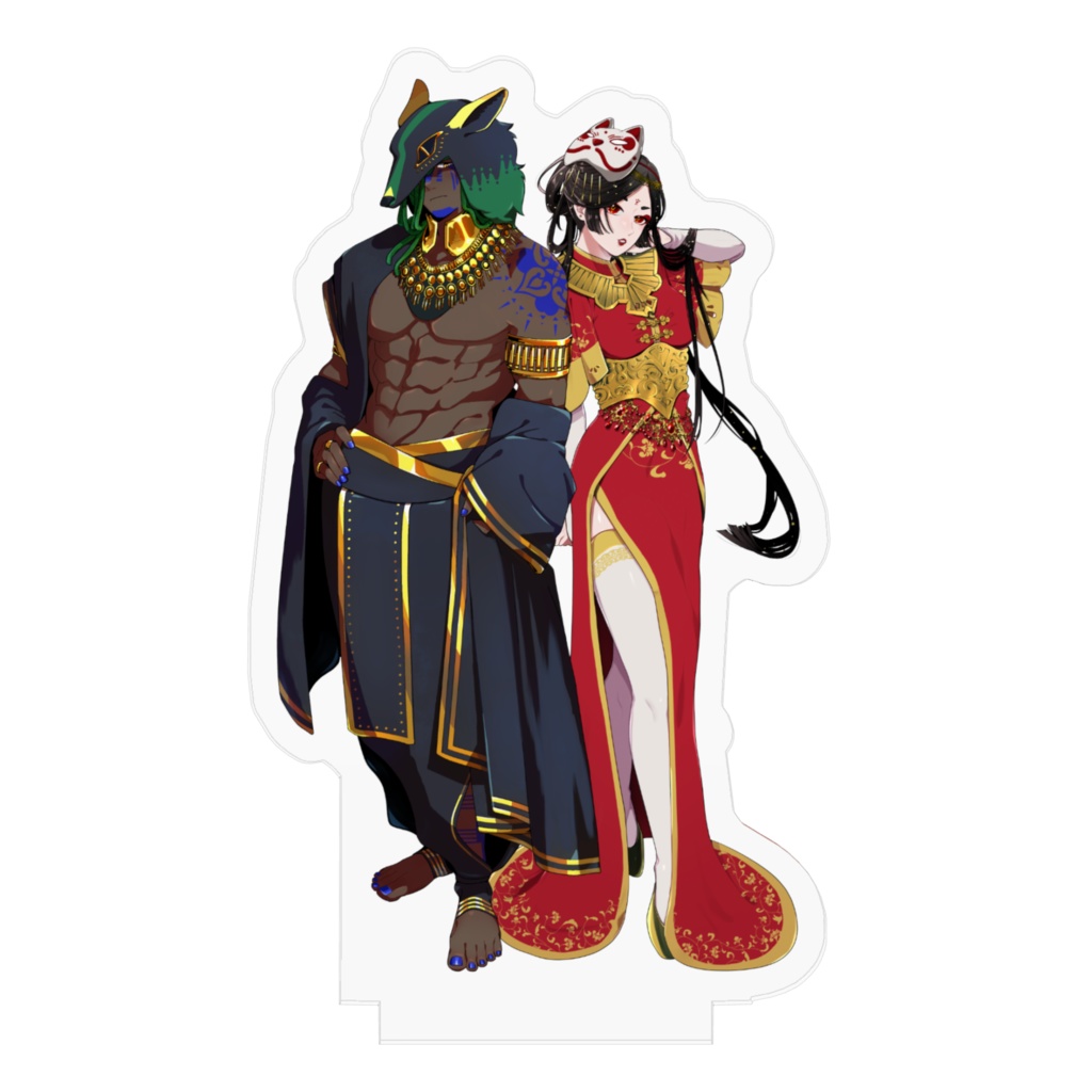 賽ノ目コンビ【おめかし】アクリルフィギュア