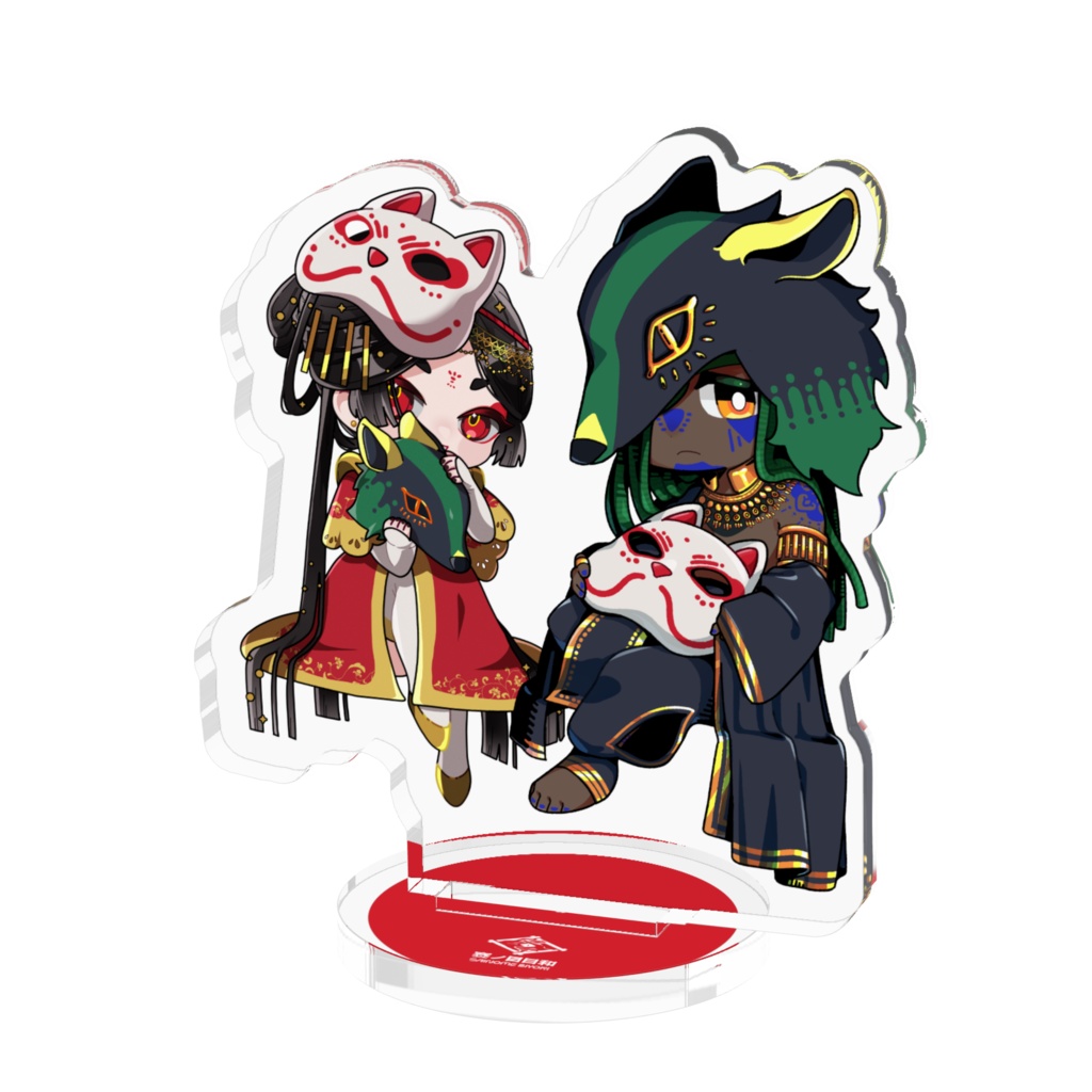 ちま賽ノ目コンビ【おめかし】アクリルフィギュア