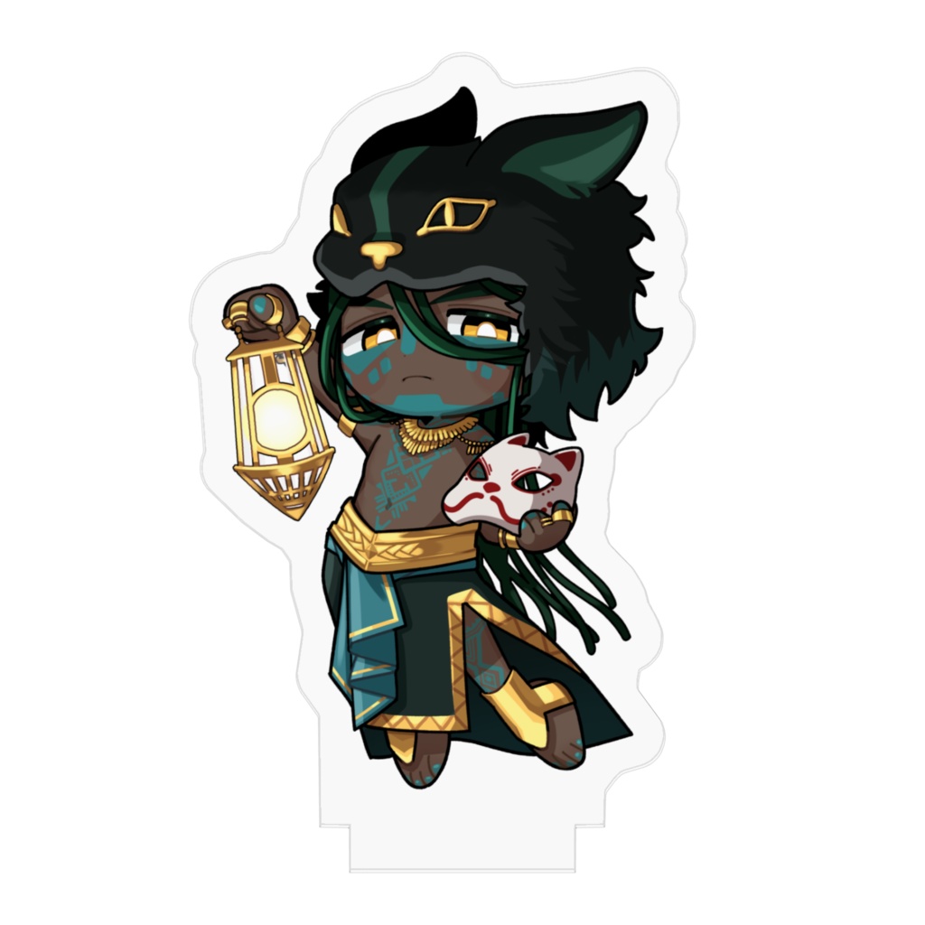 ちまサイノメくん【道案内】アクリルフィギュア