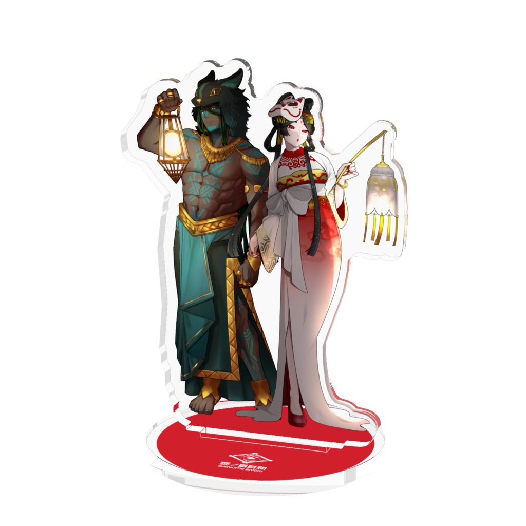 賽ノ目コンビ【道案内】アクリルフィギュア