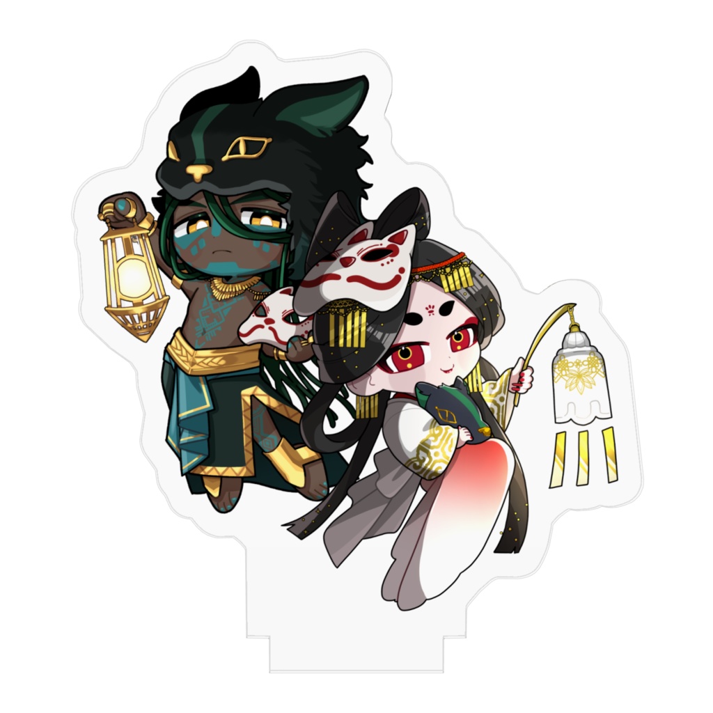 ちま賽ノ目コンビ【道案内】アクリルフィギュア