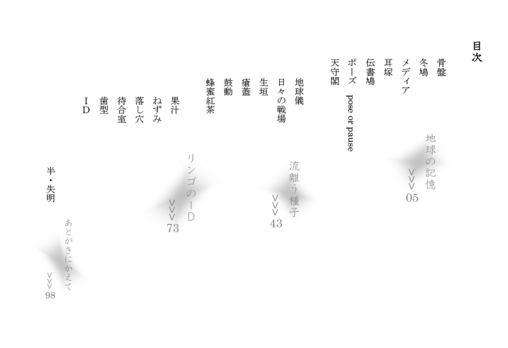 詩集『宇宙リンゴのID』