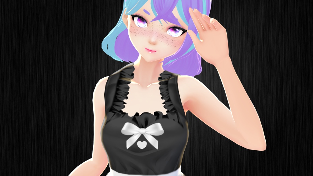 Cute Heart Maid Dress