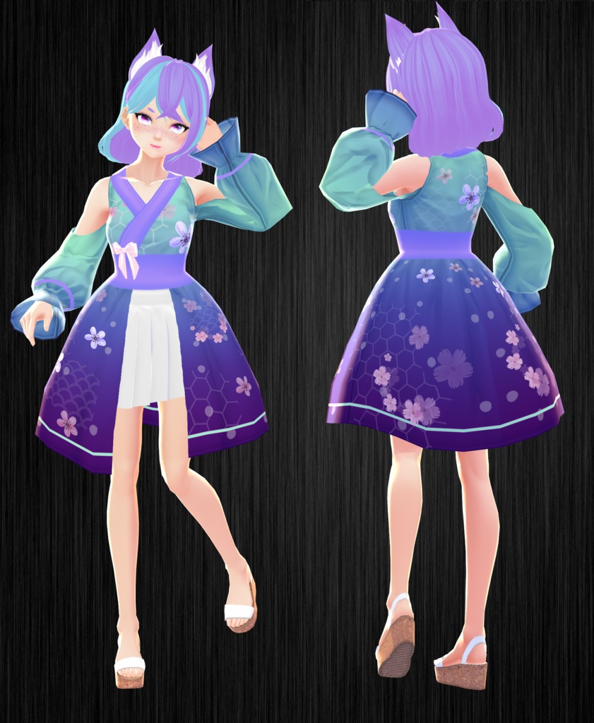 Kimono Inspired Set