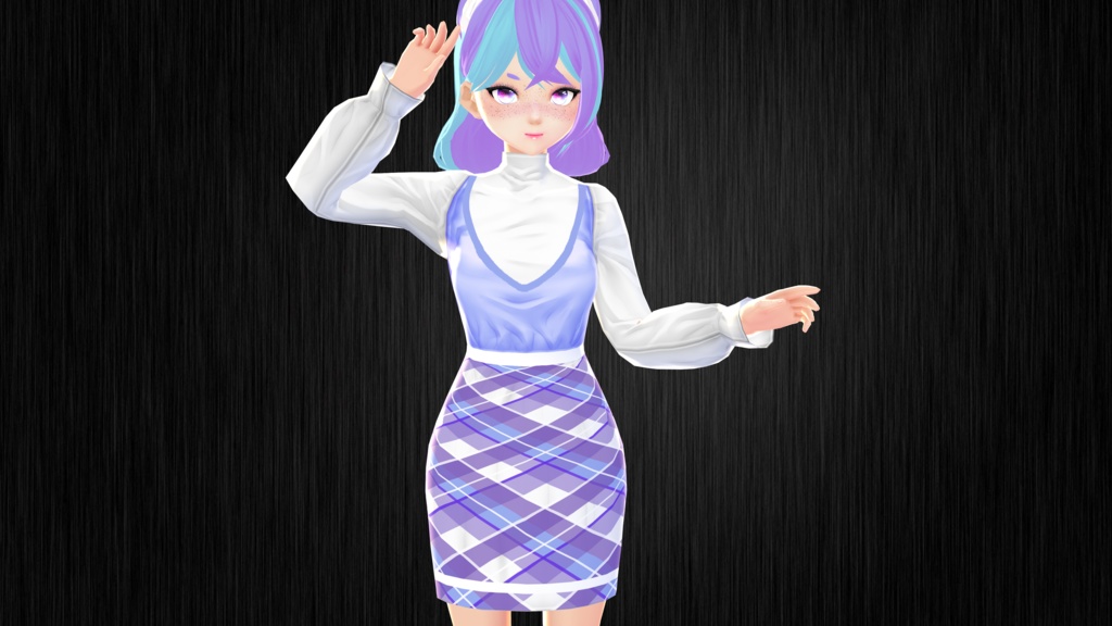 Plaid Pencil Skirt Dress