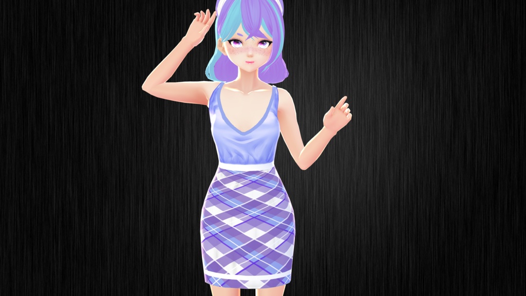 Plaid Pencil Skirt Dress