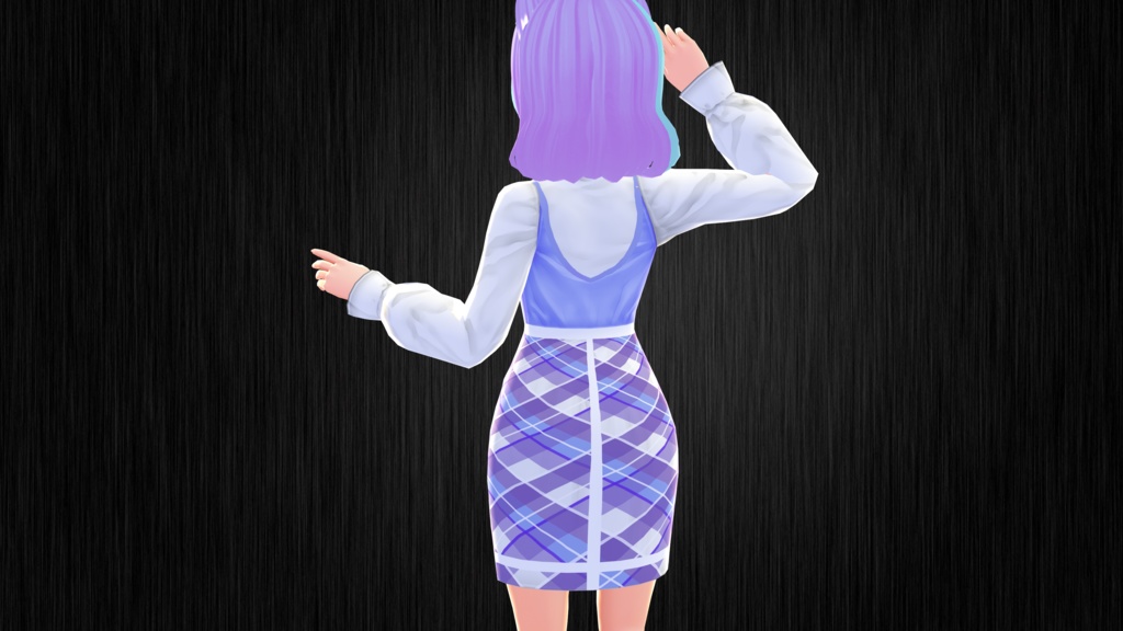 Plaid Pencil Skirt Dress