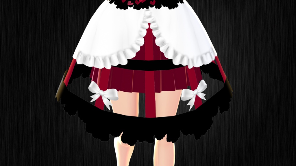 Valentine Maid Dress Set