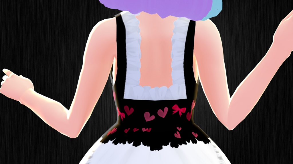 Valentine Maid Dress Set